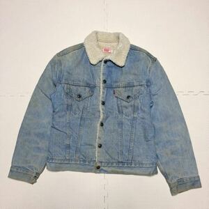 Levi's リーバイス 70's USA製 デニムボアジャケット ジージャン 40