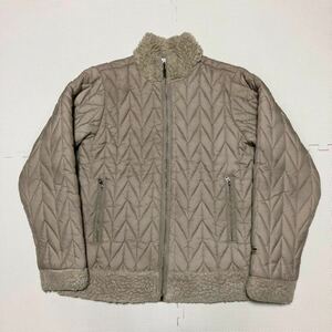 Patagonia パタゴニア 2002年製 USA製 キルティング ボアジャケット S ベージュ