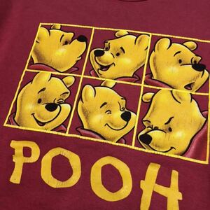 90's Disney ディズニー POOH プーさん スウェット トレーナー