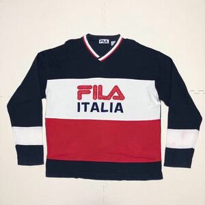 FILA フィラ 90's ロンT 長袖Tシャツ M