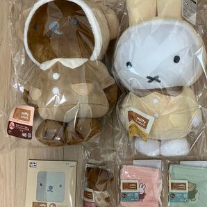 タイトーくじ ミッフィー&ボリス FluffyCollection 6点セット「ボリスぬいぐるみ ミッフィー ぬいぐるみ」