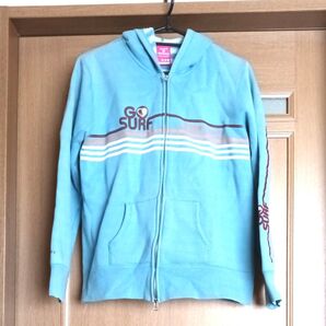 タウン&カントリー 裏起毛 フルジップパーカー