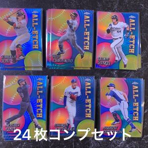 Topps chrome npb インサート 24枚コンプリートセット ALL ETCH