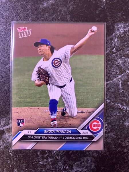 TOPPS NOW Card Shota Imanaga カブス ベイスターズ 今永昇太 カード