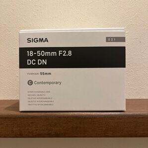 SIGMA 18-50mm F2.8 DC DN | Contemporary 富士フイルムX