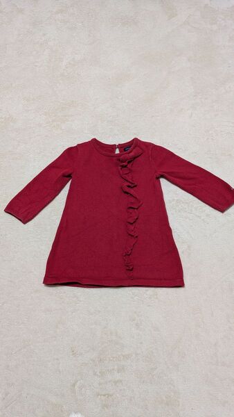 トミーヒルフィガー ベビー服 ワンピース 70 ニット ニット