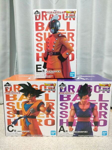 【未開封】一番くじ ドラゴンボール 超スーパーヒーロー フィギュアセット