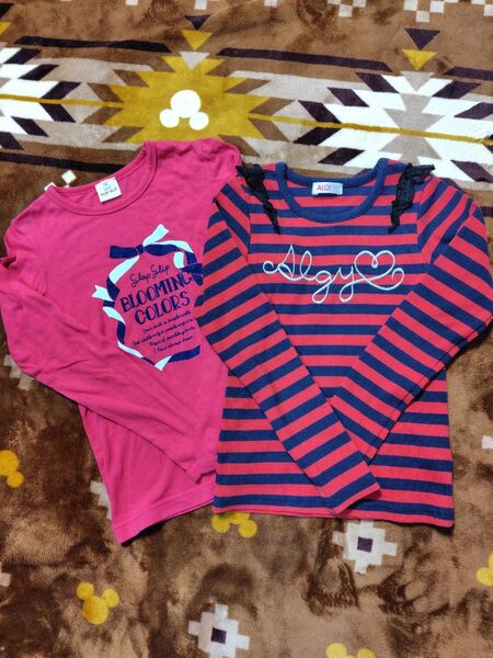 ★ALGY SLAP SLIP 長袖Tシャツ ニット 130 ★