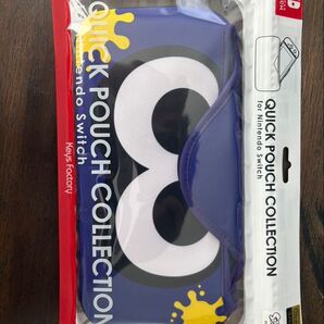 【新品】 Nintendo Switch クイックポーチコレクション イカ