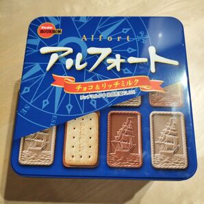 アルフォート チョコ&リッチミルク 缶