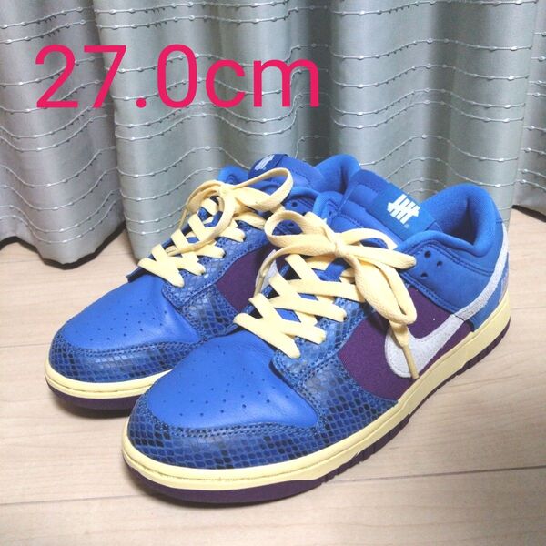 UNDEFEATED × Nike Dunk Low SP "Royal"