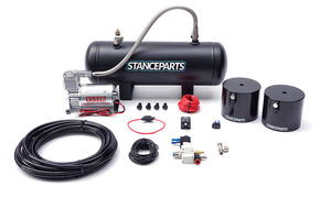  Stan s parts air cup air lift suspension shock absorber STANCEPARTS Roberta cup Copen Rocky Move Mira japanese manual attaching 