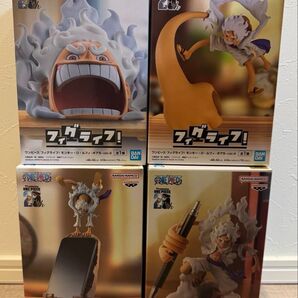 【新品未開封】ONE PIECE フィグライフ ギア5 ニカルフィ フィギュア 4体コンプリートセット