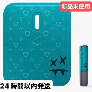 【非売品】IQOSイルマ i ワン×SteveAoki限定 グリップパッチ ターコイズ スティーブアオキ【新品未使用】
