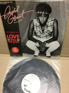 PROMO-ONLY！美盤12''！David Grant Debut! Toshiba PRP-8249 見本盤 Love Will Find A Way Watching You, Watching Me DISCO SAMPLE JAPAN