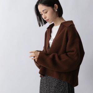 LOWRYS FARM アゼスキッパープルオーバーLS ブラウン 未使用