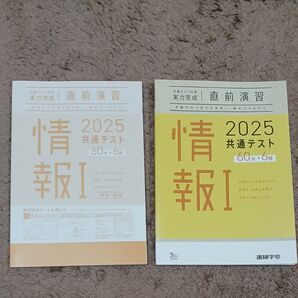 共通テスト対策 実力完成 直前演習 情報I 進研学参