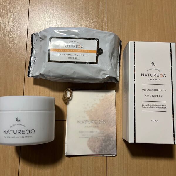 NATURECO スキンケア脱毛 ワックス脱毛 セット 一式