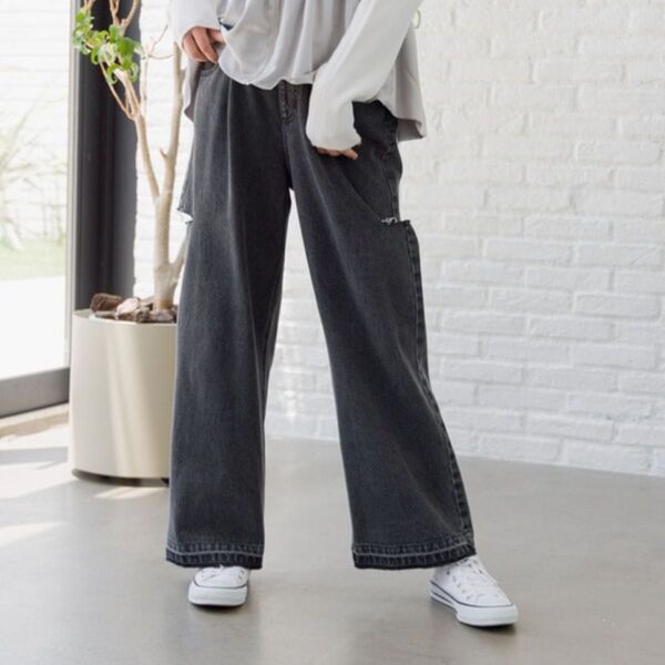 【新品】【global work】パンツ デニム ジーンズ GOODデニムアソートパンツ サイズ160