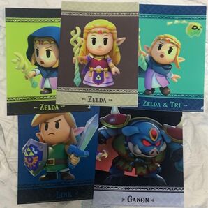 ゼルダの伝説 知恵のかりもの クリアファイル 5種