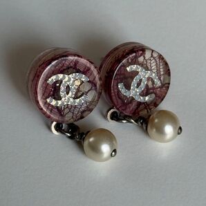 シャネル パール付き ピアス