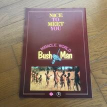 即決 映画パンフレット BushMan ブッシュマン_画像2