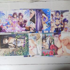 同人商品 A4ラミネート加工 イラストポスター等 20枚セット
