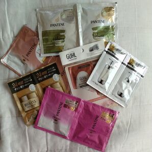シャンプー&トリートメント 試供品の詰め合わせ