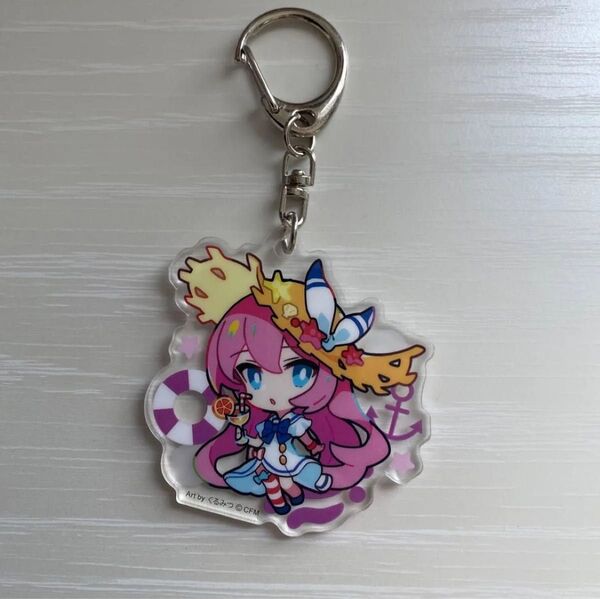 巡音ルカ 雪ミクスカイタウン 新千歳空港 キーホルダー アクリルキーホルダー