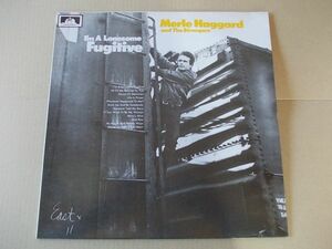 P4976　即決　LPレコード　MERLE HAGGARD『I'M A LONESOME FUGITIVE』　輸入盤