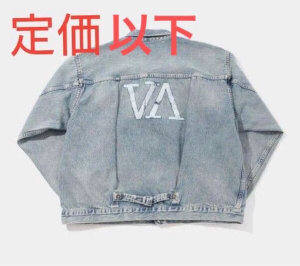 V.A. LEVI'S DENIM JACKET fragment 46 L相当 フリーサイズ ワンサイズ リーバイス