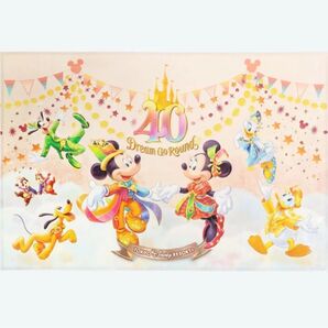 レジャーシート ディズニー 40周年 ディズニーランド ハーモニーインカラー ミッキー ミニー 遠足 ピクニック 運動会