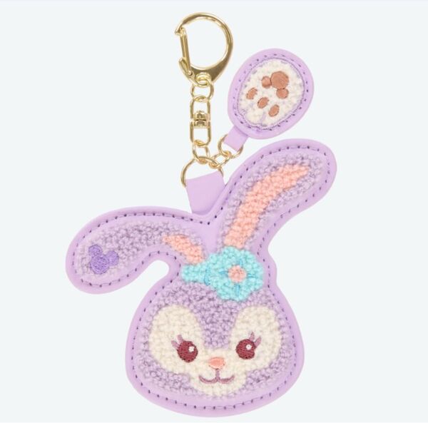 ディズニー ステラルー キーチェーン キーホルダー ディズニーシー サガラ刺繍 ダッフィー フレンズ チャーム 刺繍