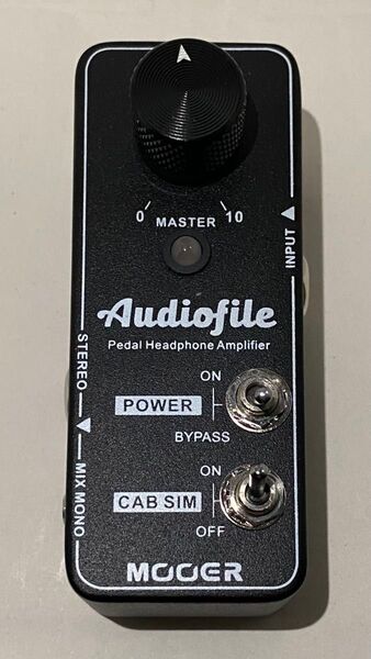 MOOER Audiophile Pedal Headphone Amp エフェクター