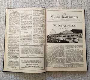 アメリカ 鉄道模型雑誌 1934年 Vol.1-12 モデル・レイルローダー 合本