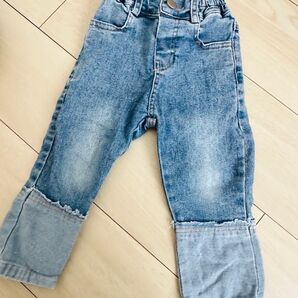 切り替えデニム