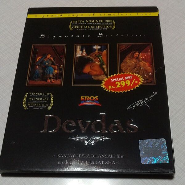 インド映画「Devdas」シャー・ルク・カーン 稀少 DVD
