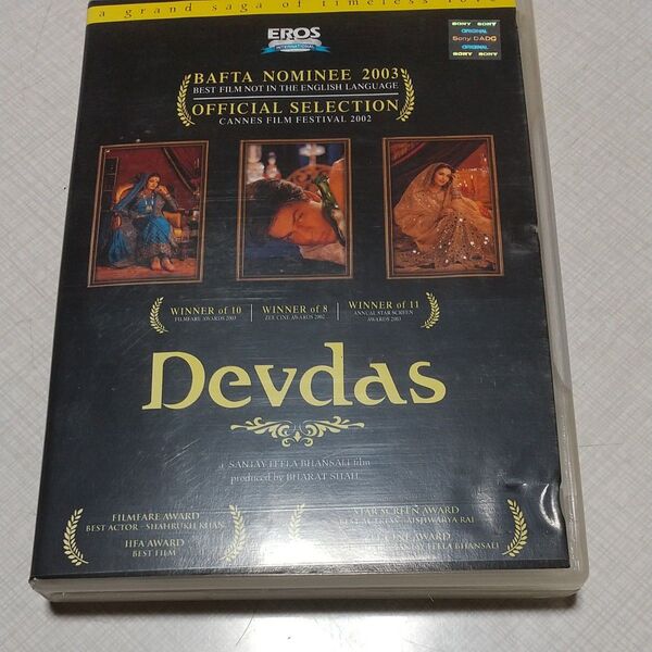 インド映画「Devdas」シャー・ルク・カーン 稀少 DVD