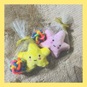 【新品】犬猫おもちゃ&ラバーボールSセットストレス発散音が鳴ります ピンク、イエロー、カラーボール ストレス発散