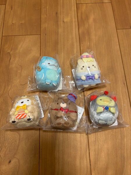 ★限定品★【映画すみっコぐらしグッズ てのりぬいぐるみ 5体セット】