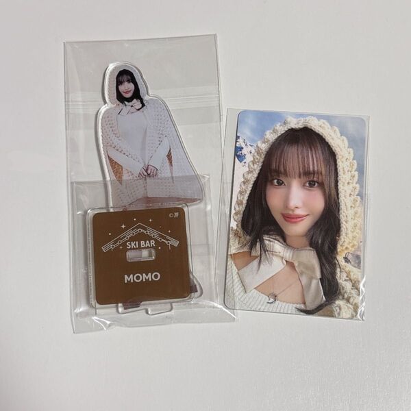TWICE ski bar MOMO アクスタ&トレカ
