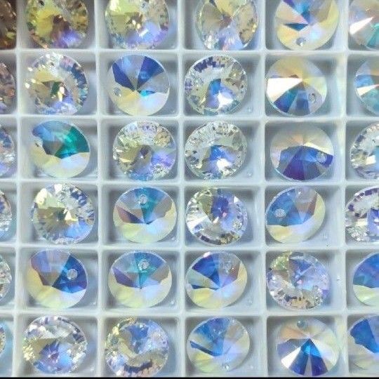 スワロフスキー #6428/12mm クリスタルオーロラ/18個 廃番