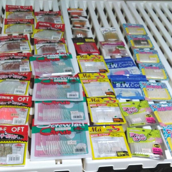 ロックフィッシュ メバル ワーム 未開封品 35袋
