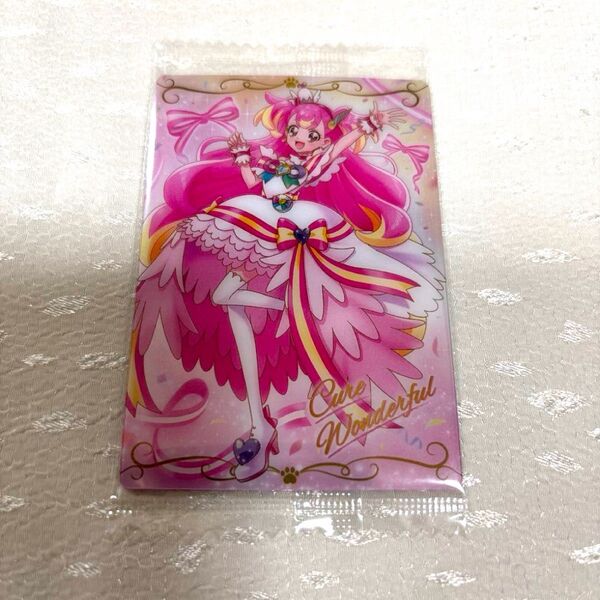 未使用 キュアワンダフル No.01 SR ウエハース カード 第10弾 バンダイ わんだふるぷりきゅあ プリキュア