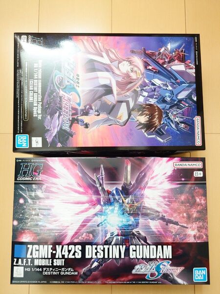 【未組立・未開封】HGデスティニーガンダム / HG デスティニーガンダム SpecⅡ(クリアーカラー)