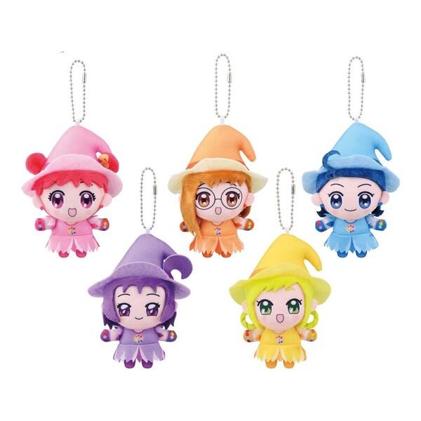 おジャ魔女どれみ カバンに付けられるぬいぐるみ 全5種セット