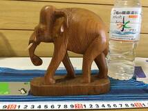 象 ぞう 木彫り 木工 一刀彫 レトロ アンティーク オブジェ アジアン バリ/ インドネシア antique アンティーク_画像8