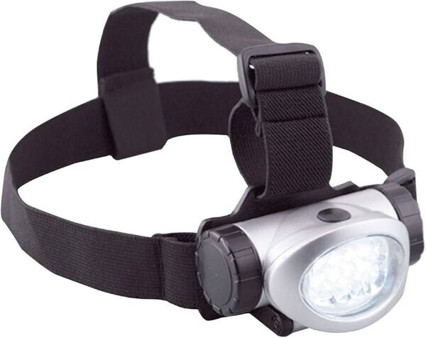 LED ヘッド ランプ 8灯 BD-285 生活防水 照射角度調整機能付 ライト
