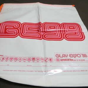 ★美品★GLAY ツアーグッズ ビニールバッグ GLAY EXPO99 SURVIVAL GE99の画像1