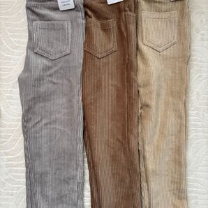 【3色セット】100 DAILY LINE コーデュロイパンツ